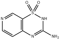 2H-Pyrido[4,3-e]-1,2,4-thiadiazin-3-amine,1,1-dioxide(9CI)