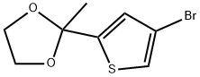 2-(4-溴噻吩-2-基)-2-甲基-1,3-二氧戊环