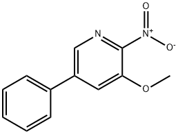 3-methoxy-2-nitro-5-phenylpyridine