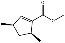 1-Cyclopentene-1-carboxylicacid,3,5-dimethyl-,methylester,(3R-cis)-(9CI)