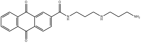 N-[3-(3-aminopropylamino)propyl]-9,10-dioxo-anthracene-2-carboxamide