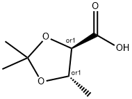 1,3-Dioxolane-4-carboxylicacid,2,2,5-trimethyl-,trans-(9CI)