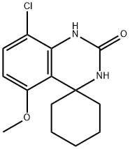 8'-chloro-5'-methoxy-1'H-spiro[cyclohexane-1,4'-quinazolin]-2'(3'H)-one