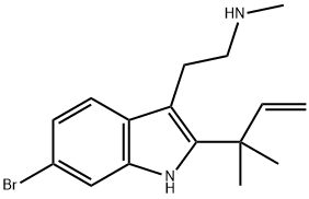 6-Bromo-2-(1,1-dimethyl-2-propenyl)-N-1H-indole-3-ethanaminehydrochloride