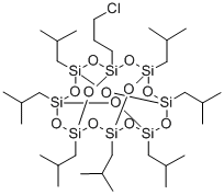 1-氯丙基-3,5,7,9,11-异丁基戊-环(9.5.1.1(3,9).)八硅氧烷