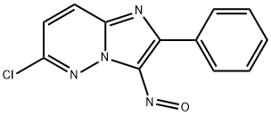 6-氯-3-亚硝基-2-苯基咪唑并[1,2-B]哒嗪