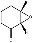 7-Oxabicyclo[4.1.0]heptan-2-one,6-methyl-,(1S,6S)-(9CI)