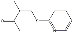 2-Butanone,3-methyl-4-(2-pyridinylthio)-,(+)-(9CI)