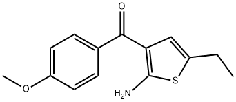 5-乙基-3-(4-甲氧基苯甲酰基)噻吩-2-胺