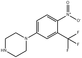 1-[4-NITRO-3-(TRIFLUOROMETHYL)PHENYL]PIPERAZINE