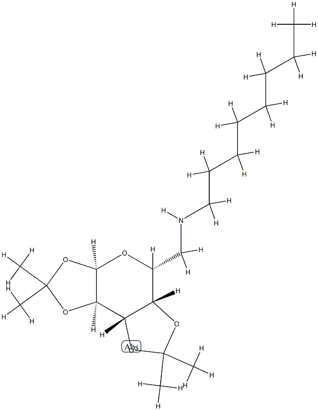 6-desoxy-6-n-octylamino-1,2-3,4-di-O-isopropylidenegalactopyranose