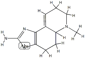 6-METHYL-4,5,5A,6,7,8-HEXAHYDROTHIAZOLO(4,5-F)QUINOLIN-2-AMINE