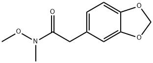 2-(苯并[D][1,3]二噁戊环-5-基)-N-甲氧基-N-甲基乙酰胺