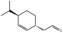 2-Cyclohexene-1-acetaldehyde,4-(1-methylethyl)-,(1R-trans)-(9CI)