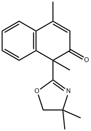 1,4-Dimethyl-1-(5,5-dimethyl-2-oxazolinyl)naphthalen-2-one