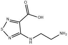 1,2,5-Thiadiazole-3-carboxylicacid,4-[(2-aminoethyl)amino]-(9CI)