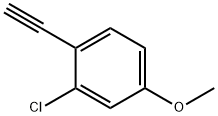 2-氯-1-乙炔基-4-甲氧基苯