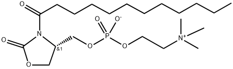 3-dodecanoyl-4-phosphatidylcholinohydroxymethyl-2-oxazolidinone