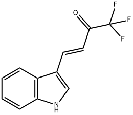 反-1,1,1-三氟-4-(3-吲哚基)-3-丁烯-2-酮