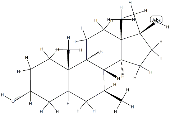 7β,17α-Dimethyl-5β-androstane-3α,17β-diol