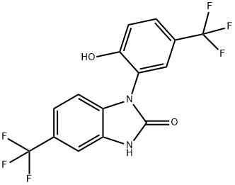 1-(2-羟基-5-(三氟甲基)苯基)-5-(三氟甲基)-1H-苯并[D]咪唑-2(3H)-酮