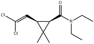 Cis-3-(2,2-Dichloroethenyl)-N,N-diethyl-2,2-dimethylcyclopropanecarboxamide