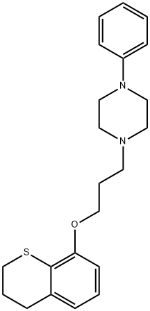 1-phenyl-4-(3-thiochroman-8-yloxypropyl)piperazine