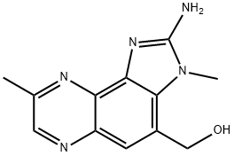 2-amino-4-hydroxymethyl-3,8-dimethylimidazo(4,5-f)quinoxaline