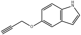 5-(prop-2-ynynloxy)indole