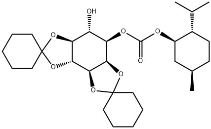 1-(-)-CARBOXYMENTHYL-2,3:4,5-DI-O-CYCLOHEXYLIDENE-D-MYO-INOSITOL