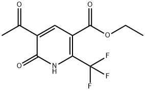 5-乙酰基-6-氧代-2-(三氟甲基)-1,6-二氢吡啶-3-羧酸乙酯