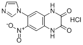 1,4-二氢-6-(1H-咪唑-1-基)-7-硝基-2,3-喹喔啉二酮单盐酸盐