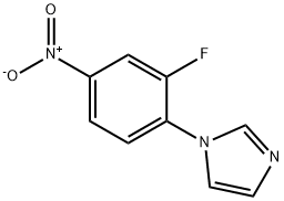 1-(2-氟-4-硝基苯基)-1H-咪唑