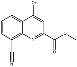 8-氰基-4-羟基喹啉-2-羧酸甲酯