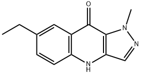 9H-Pyrazolo[4,3-b]quinolin-9-one,7-ethyl-1,4-dihydro-1-methyl-(9CI)