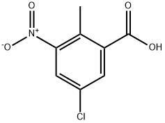 5-氯-2-甲基-3-硝基苯甲酸