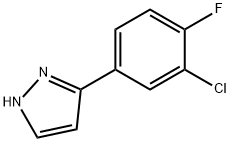 5-(3-氯-4-氟苯基)-1H-吡唑