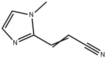 2-Propenenitrile,3-(1-methyl-1H-imidazol-2-yl)-(9CI)