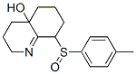 8-(4-tolylsulfinyl)-2,3,4,4a,5,6,7,8-octahydro-4a-quinolinol