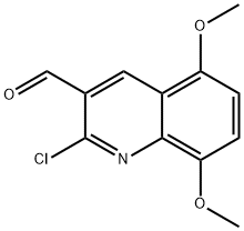 2-氯-5,8-二甲氧基喹啉-3-甲醛