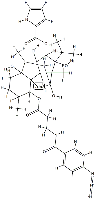 10-O-(3-(4-azidobenzamido)propionyl)ryanodine