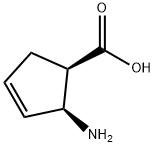 3-Cyclopentene-1-carboxylicacid,2-amino-,(1R-cis)-(9CI)