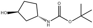 N-[(1S,3S)-3-羟基环戊基]氨基甲酸叔丁酯