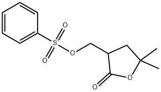 3-BENZENESULFONYLOXYMETHYL)-5,5-DIMETHYLDIHYDRO-2[3H]-FURANONE