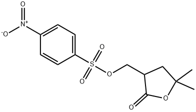 5,5-DIMETHYL-3-(NITROBENZENESULFONYLOXYMETHYL)DIHYDRO-2[3H]-FURANONE