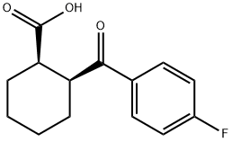 顺-2-(4-氟苯甲酰)-1-环己烷羧酸