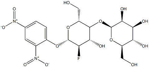 2',4'-dinitrophenyl-2-deoxy-2-fluorocellobioside