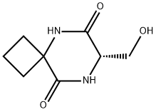 5,8-Diazaspiro[3.5]nonane-6,9-dione,7-(hydroxymethyl)-,(S)-(9CI)