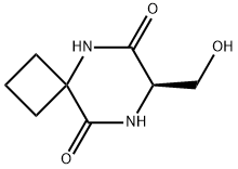 5,8-Diazaspiro[3.5]nonane-6,9-dione,7-(hydroxymethyl)-,(R)-(9CI)