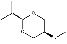 1,3-Dioxan-5-amine,N-methyl-2-(1-methylethyl)-,trans-(9CI)